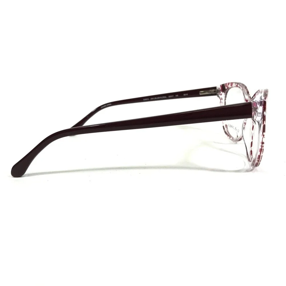 Draper James Eyeglasses Frames DJ5014 651 BLUSH FLORAL Red Clear 52-17-140